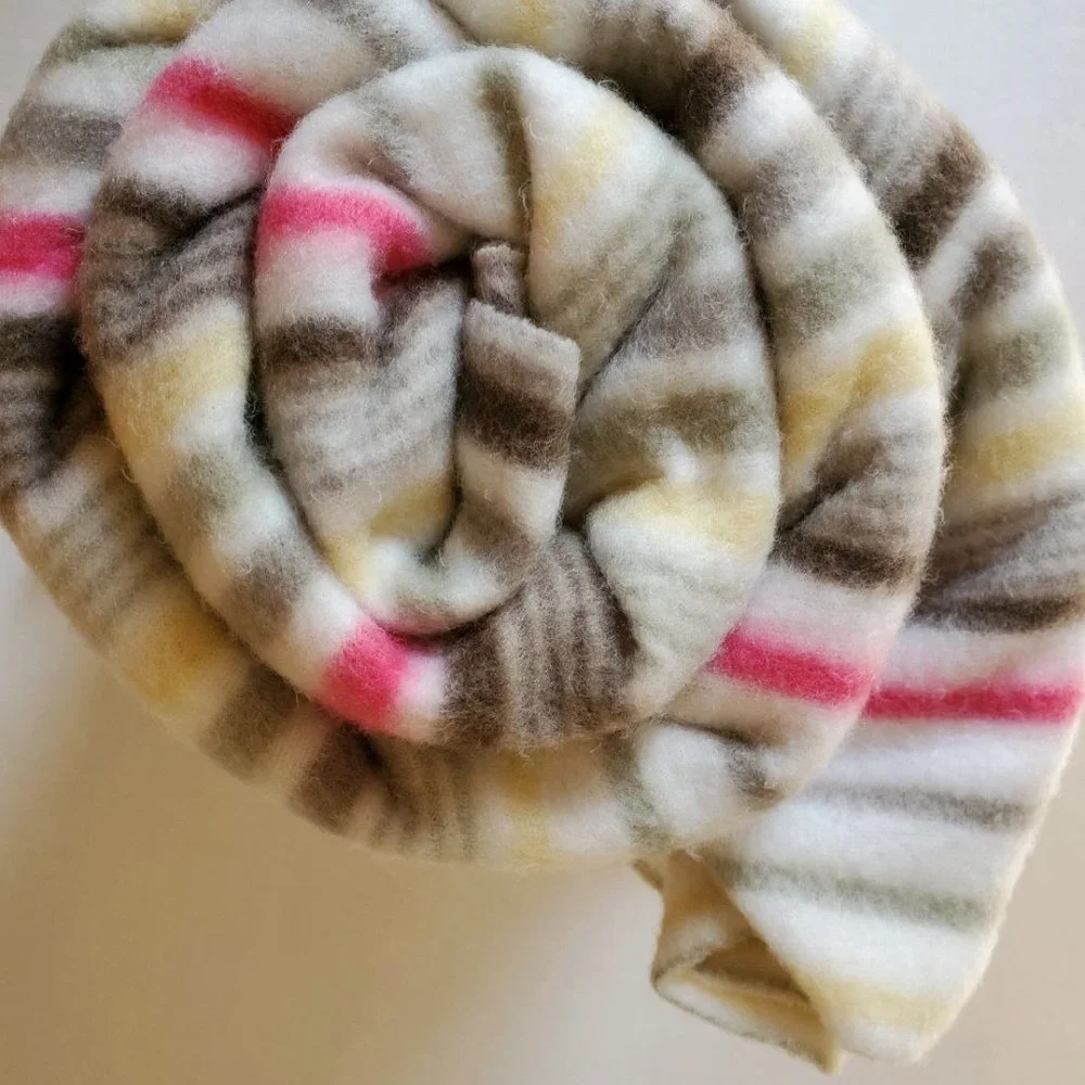 Blanket Throw - Tan Neutral Colors